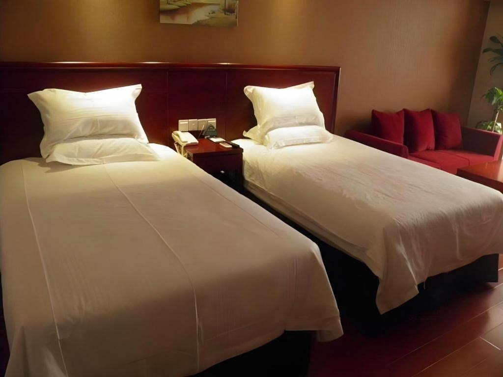 Greentree Inn Xi'An Bell And Drum Tower Food Street Ancient City Wall Ximen Express Hotel מראה חיצוני תמונה