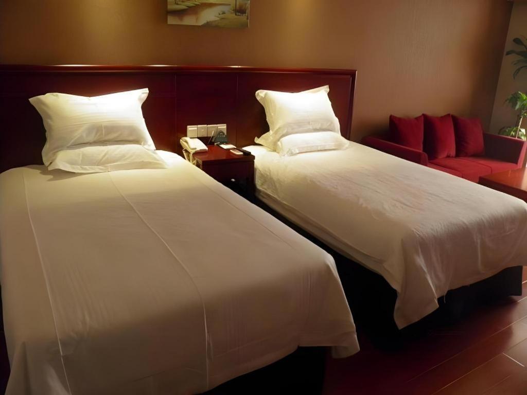 Greentree Inn Xi'An Bell And Drum Tower Food Street Ancient City Wall Ximen Express Hotel מראה חיצוני תמונה