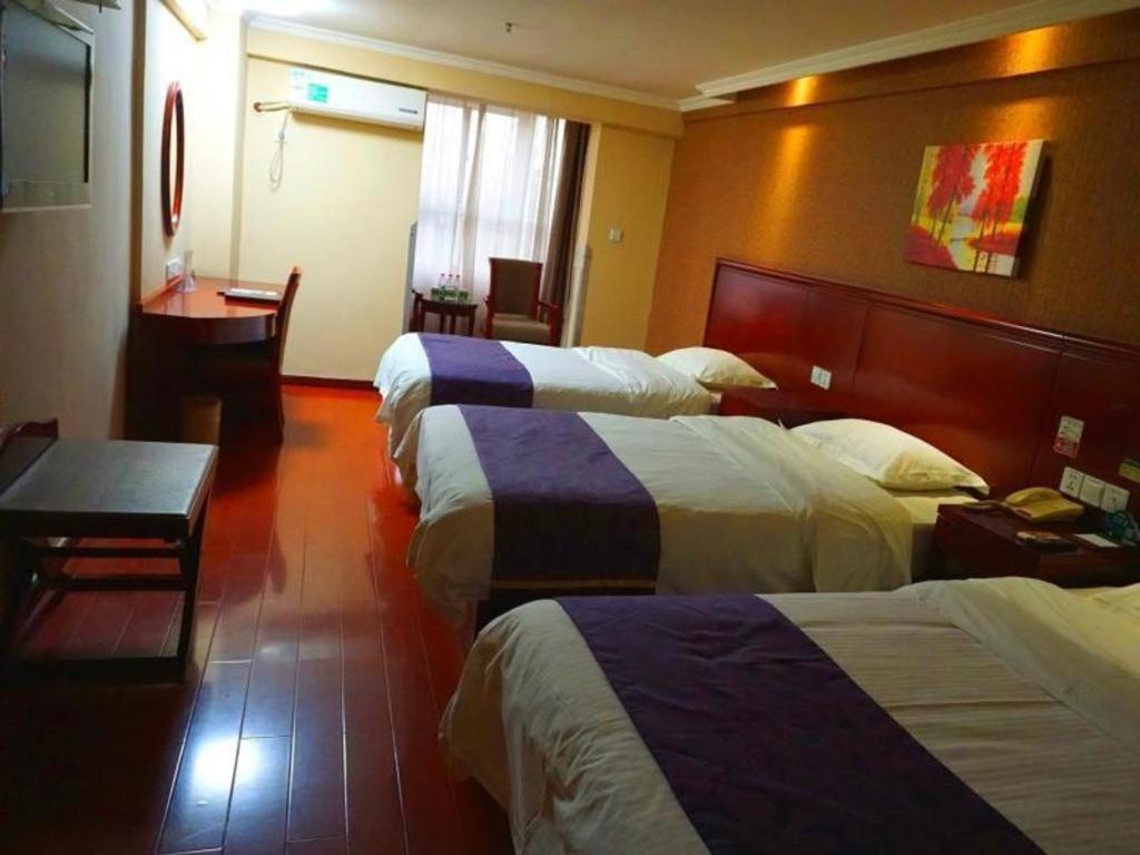 Greentree Inn Xi'An Bell And Drum Tower Food Street Ancient City Wall Ximen Express Hotel מראה חיצוני תמונה