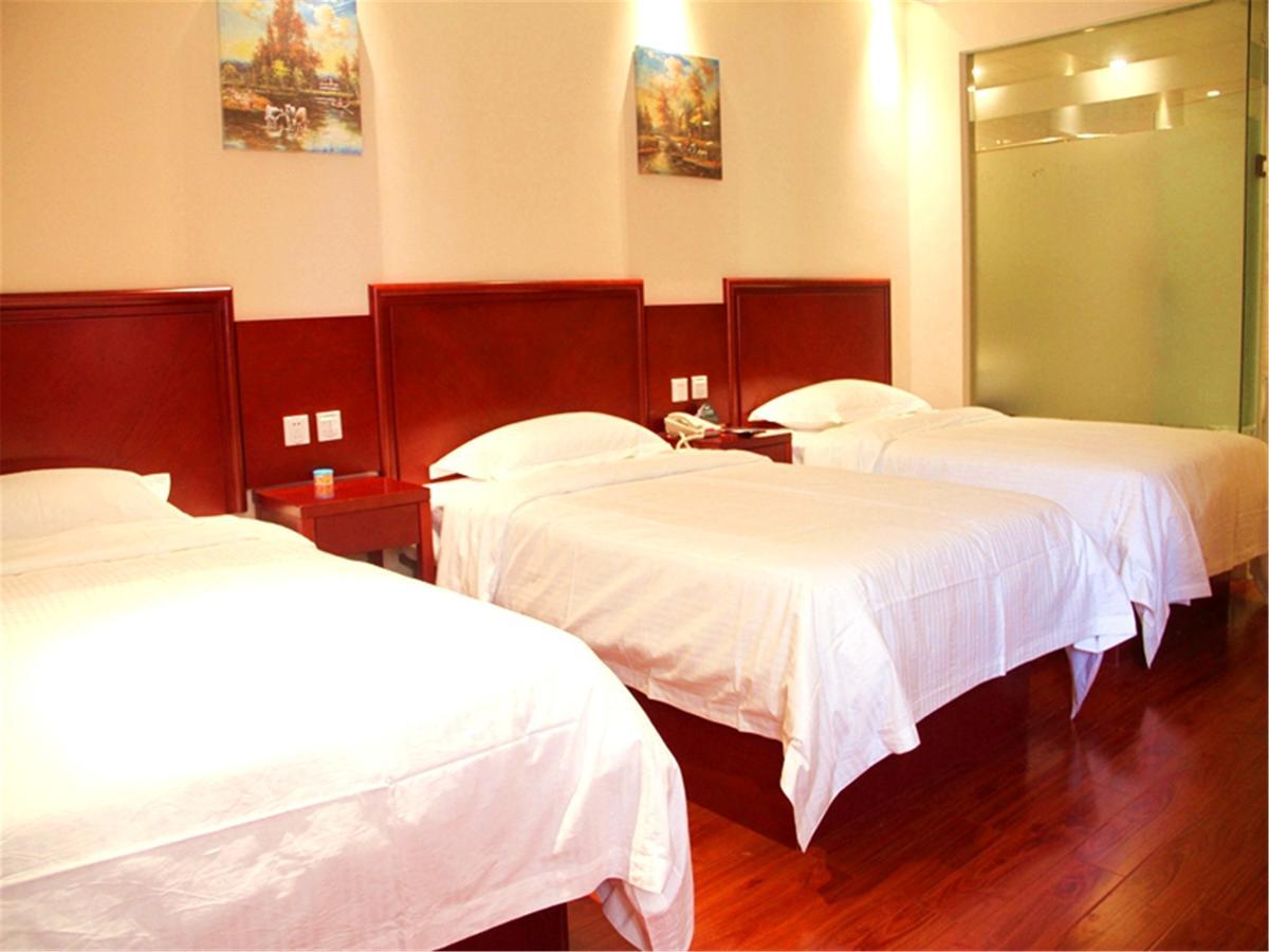 Greentree Inn Xi'An Bell And Drum Tower Food Street Ancient City Wall Ximen Express Hotel מראה חיצוני תמונה